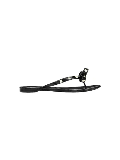 Valentino Garavani Women's Rockstud Rubber Slippers - Black | Thumbnail 1 Valentino Garavani Women's Rockstud Rubber Slippers - Black | Thumbnail 1