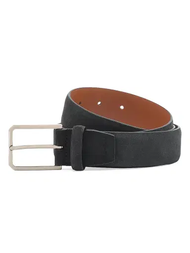 Santoni Men's Leather 35MM Adjustable Belt | Thumbnail 1 Santoni Men's Leather 35MM Adjustable Belt | Thumbnail 1
