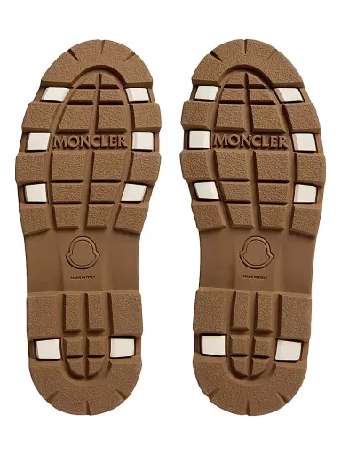 Moncler Women's Vera High Boots in Suede - Camel Beige | Thumbnail 4 Moncler Women's Vera High Boots in Suede - Camel Beige | Thumbnail 4