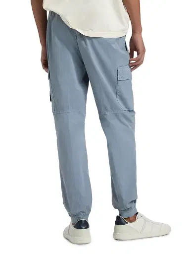 Stone Island Men's Stretch Cotton Cargo Pants - Dark Blue | Thumbnail 5 Stone Island Men's Stretch Cotton Cargo Pants - Dark Blue | Thumbnail 5