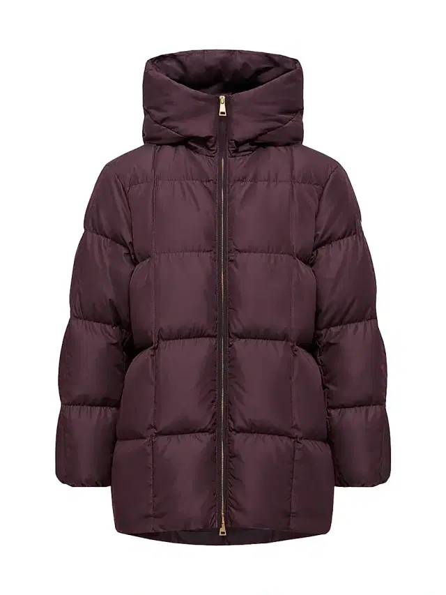 Women's Darbon Puffer Jacket - Burgundy Women's Darbon Puffer Jacket - Burgundy