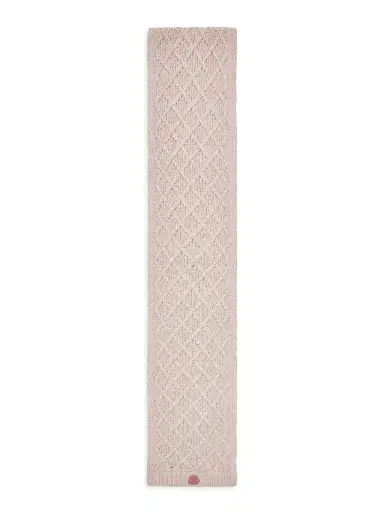 Moncler Women's Scarf in Alpaca Blend - Rose Pink | Thumbnail 1 Moncler Women's Scarf in Alpaca Blend - Rose Pink | Thumbnail 1