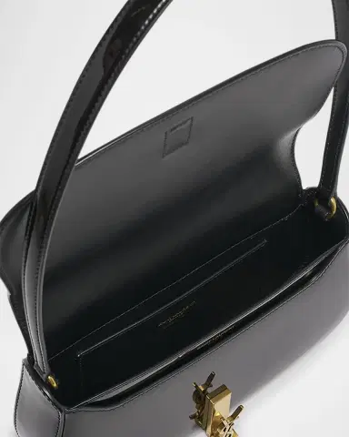 Saint Laurent Mini YSL Shoulder Bag in Patent Leather | Thumbnail 3 Saint Laurent Mini YSL Shoulder Bag in Patent Leather | Thumbnail 3