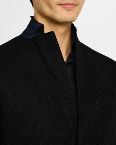 Etro Men 's Basic Textured Blazer | Thumbnail 7 Etro Men 's Basic Textured Blazer | Thumbnail 7