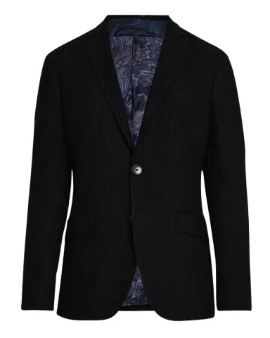 Etro Men 's Basic Textured Blazer | Thumbnail 1 Etro Men 's Basic Textured Blazer | Thumbnail 1