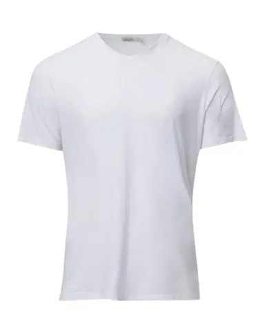 Barefoot Dreams Men's Malibu Collection Cotton Modal V-Neck T-Shirt | Thumbnail 1 Barefoot Dreams Men's Malibu Collection Cotton Modal V-Neck T-Shirt | Thumbnail 1