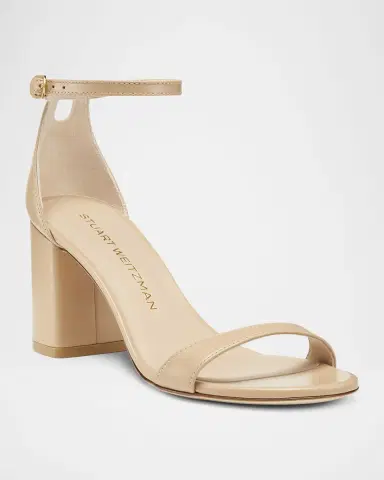 Stuart Weitzman Nudist 75mm Block Sandals | Thumbnail 2 Stuart Weitzman Nudist 75mm Block Sandals | Thumbnail 2