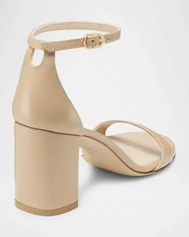 Stuart Weitzman Nudist 75mm Block Sandals | Thumbnail 3 Stuart Weitzman Nudist 75mm Block Sandals | Thumbnail 3