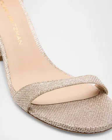 Stuart Weitzman Nudist 75mm Metallic Block Sandals | Thumbnail 5 Stuart Weitzman Nudist 75mm Metallic Block Sandals | Thumbnail 5