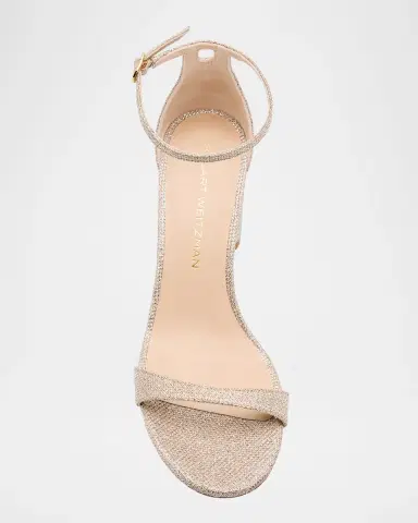 Stuart Weitzman Nudist 75mm Metallic Block Sandals | Thumbnail 6 Stuart Weitzman Nudist 75mm Metallic Block Sandals | Thumbnail 6