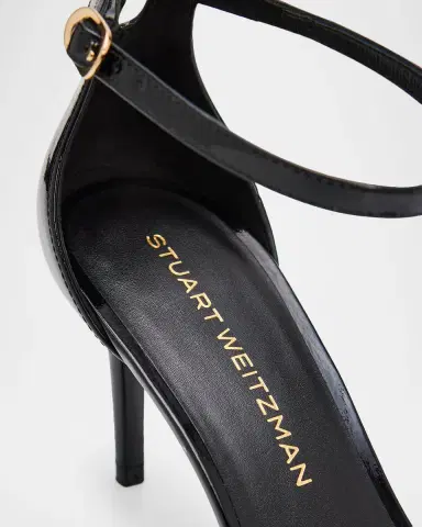 Stuart Weitzman Nudist Ii 75 Patent Leather Sandals | Thumbnail 4 Stuart Weitzman Nudist Ii 75 Patent Leather Sandals | Thumbnail 4
