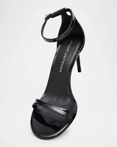 Stuart Weitzman Nudist Ii 75 Patent Leather Sandals | Thumbnail 6 Stuart Weitzman Nudist Ii 75 Patent Leather Sandals | Thumbnail 6
