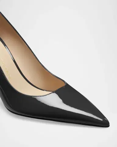 Stuart Weitzman 8mm Stuart Power Patent Leather Pumps | Thumbnail 2 Stuart Weitzman 8mm Stuart Power Patent Leather Pumps | Thumbnail 2