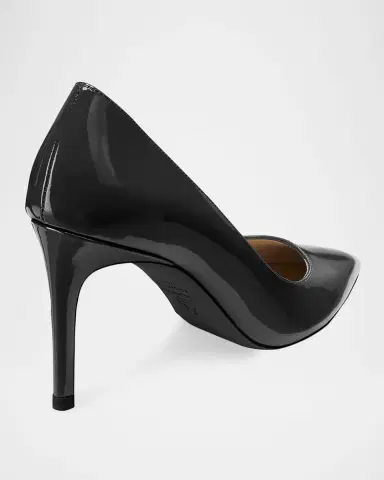 Stuart Weitzman 8mm Stuart Power Patent Leather Pumps | Thumbnail 3 Stuart Weitzman 8mm Stuart Power Patent Leather Pumps | Thumbnail 3