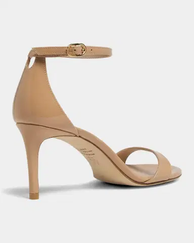 Stuart Weitzman 7mm Nudist II Patent Leather Sandals | Thumbnail 3 Stuart Weitzman 7mm Nudist II Patent Leather Sandals | Thumbnail 3