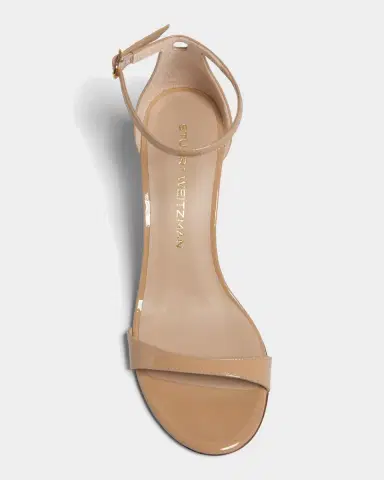 Stuart Weitzman 7mm Nudist II Patent Leather Sandals | Thumbnail 5 Stuart Weitzman 7mm Nudist II Patent Leather Sandals | Thumbnail 5