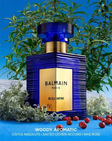 Balmain Beauty Bleu Infini Eau De Parfum, 50 mL | Thumbnail 2 Balmain Beauty Bleu Infini Eau De Parfum, 50 mL | Thumbnail 2