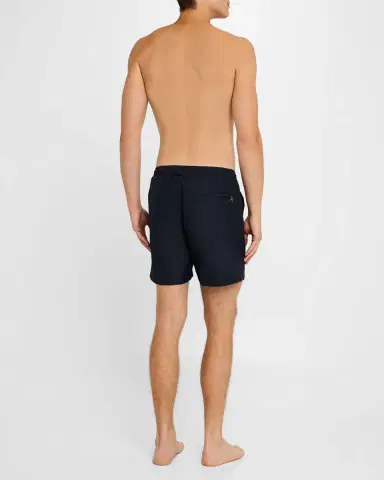 Orlebar Brown Men 's Bulldog Drawcord Swim Shorts | Thumbnail 3 Orlebar Brown Men 's Bulldog Drawcord Swim Shorts | Thumbnail 3