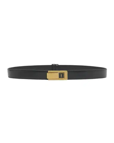 Saint Laurent YSL Skinny Leather Belt | Thumbnail 1 Saint Laurent YSL Skinny Leather Belt | Thumbnail 1