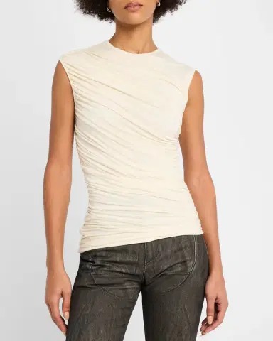 AGOLDE Ester Twist Tank Top | Thumbnail 4 AGOLDE Ester Twist Tank Top | Thumbnail 4