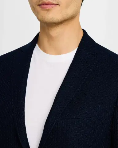 Etro Men 's Basic Textured Blazer | Thumbnail 5 Etro Men 's Basic Textured Blazer | Thumbnail 5