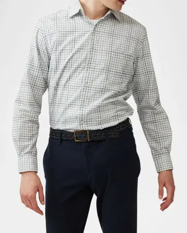 Rodd & Gunn Men 's Brookdale Multi-Check Corduroy Casual Button-Down Shirt | Thumbnail 4 Rodd & Gunn Men 's Brookdale Multi-Check Corduroy Casual Button-Down Shirt | Thumbnail 4