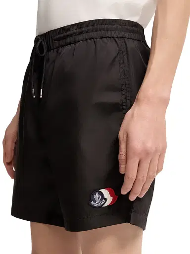 Moncler Men's Swim Trunks - Black - Size XL | Thumbnail 4 Moncler Men's Swim Trunks - Black - Size XL | Thumbnail 4