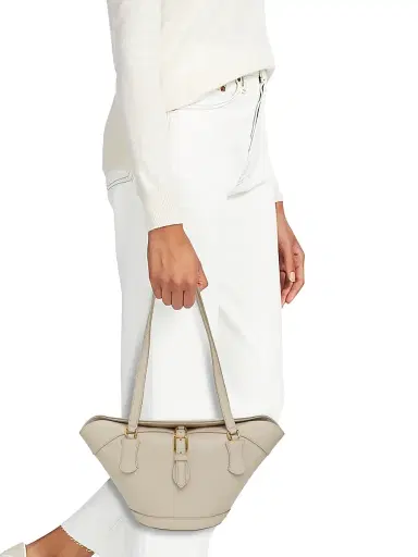 Dolce & Gabbana Women's Capri Leather Tote Bag - Avorio | Thumbnail 2 Dolce & Gabbana Women's Capri Leather Tote Bag - Avorio | Thumbnail 2