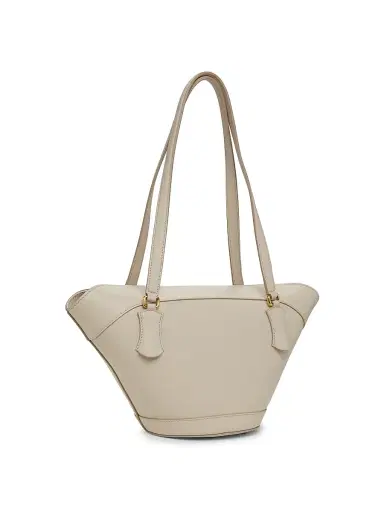Dolce & Gabbana Women's Capri Leather Tote Bag - Avorio | Thumbnail 3 Dolce & Gabbana Women's Capri Leather Tote Bag - Avorio | Thumbnail 3