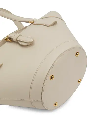 Dolce & Gabbana Women's Capri Leather Tote Bag - Avorio | Thumbnail 5 Dolce & Gabbana Women's Capri Leather Tote Bag - Avorio | Thumbnail 5