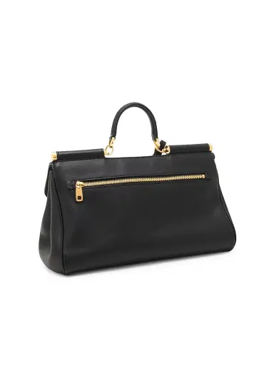 Dolce & Gabbana Women's My Sicily Top Handle Bag - Nero | Thumbnail 6 Dolce & Gabbana Women's My Sicily Top Handle Bag - Nero | Thumbnail 6