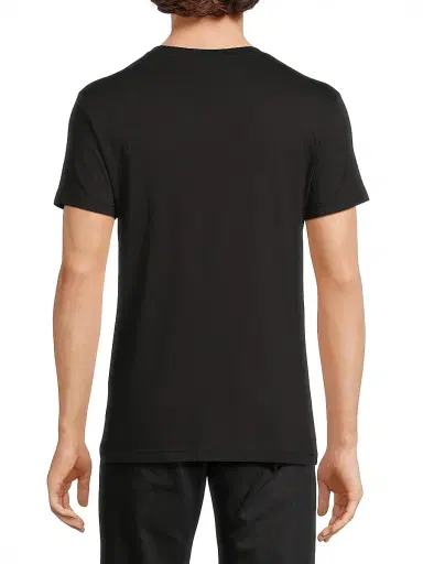 Versace Jeans Couture Men's Logo Cotton T-Shirt - Black Gold - Size XS | Thumbnail 5 Versace Jeans Couture Men's Logo Cotton T-Shirt - Black Gold - Size XS | Thumbnail 5