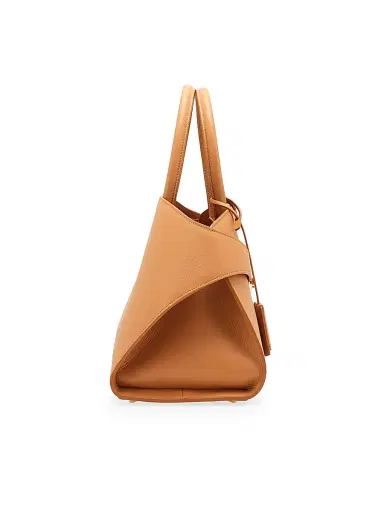 FERRAGAMO Women's Hug Top Handle Bag - Light Camel | Thumbnail 5 FERRAGAMO Women's Hug Top Handle Bag - Light Camel | Thumbnail 5