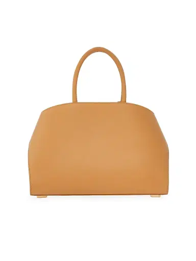 FERRAGAMO Women's Hug Top Handle Bag - Light Camel | Thumbnail 6 FERRAGAMO Women's Hug Top Handle Bag - Light Camel | Thumbnail 6