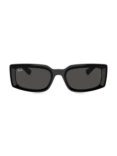 Ray-Ban Women's RB4395 54MM Rectangular Sunglasses - Black Dark Grey | Thumbnail 2 Ray-Ban Women's RB4395 54MM Rectangular Sunglasses - Black Dark Grey | Thumbnail 2