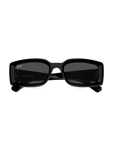 Ray-Ban Women's RB4395 54MM Rectangular Sunglasses - Black Dark Grey | Thumbnail 5 Ray-Ban Women's RB4395 54MM Rectangular Sunglasses - Black Dark Grey | Thumbnail 5
