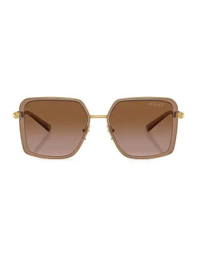 Versace Women's 56MM Square Sunglasses - Brown Gradient | Thumbnail 1 Versace Women's 56MM Square Sunglasses - Brown Gradient | Thumbnail 1