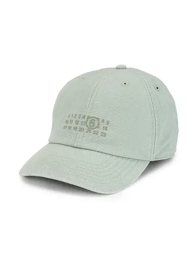 MM6 MAISON MARGIELA Men's Logo Cotton Canvas Hat | Thumbnail 1 MM6 MAISON MARGIELA Men's Logo Cotton Canvas Hat | Thumbnail 1