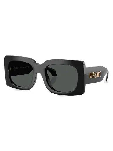 Versace Women's 54MM Square Sunglasses - Black | Thumbnail 2 Versace Women's 54MM Square Sunglasses - Black | Thumbnail 2