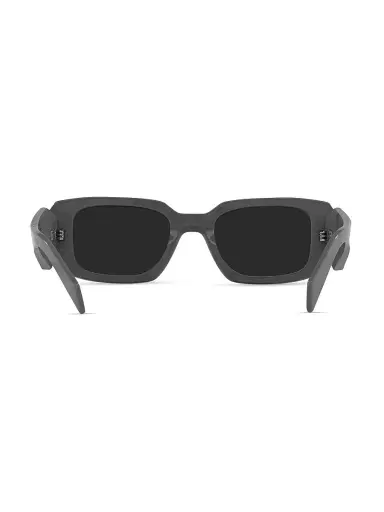 Prada Women's 49MM Rectangle Sunglasses - Dark Grey | Thumbnail 5 Prada Women's 49MM Rectangle Sunglasses - Dark Grey | Thumbnail 5