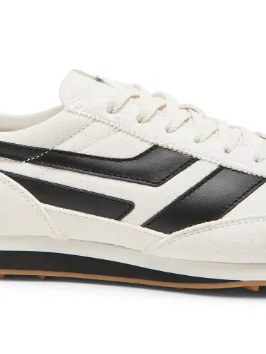 TOM FORD Men's Low-Top Lace-Up Sneakers - Optical White Black Amber | Thumbnail 5 TOM FORD Men's Low-Top Lace-Up Sneakers - Optical White Black Amber | Thumbnail 5