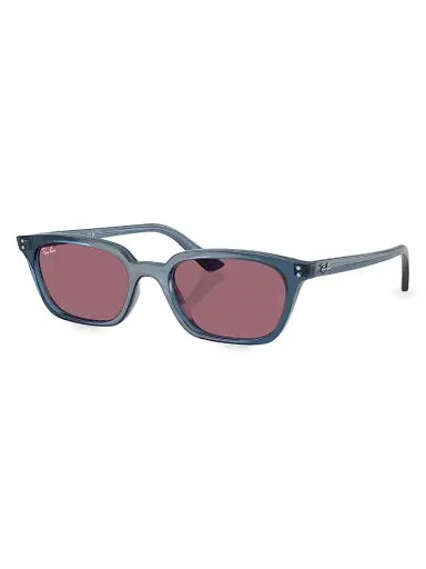 Ray-Ban Women's 0RB4456 Zaya 53MM Pillow Sunglasses - Light Blue | Thumbnail 1 Ray-Ban Women's 0RB4456 Zaya 53MM Pillow Sunglasses - Light Blue | Thumbnail 1