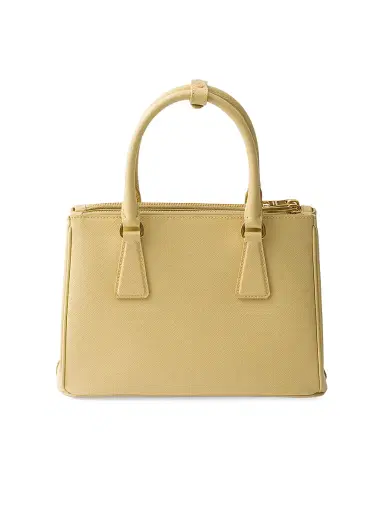 Prada Women's Galleria Saffiano Leather Top Handle Bag - Yellow | Thumbnail 5 Prada Women's Galleria Saffiano Leather Top Handle Bag - Yellow | Thumbnail 5