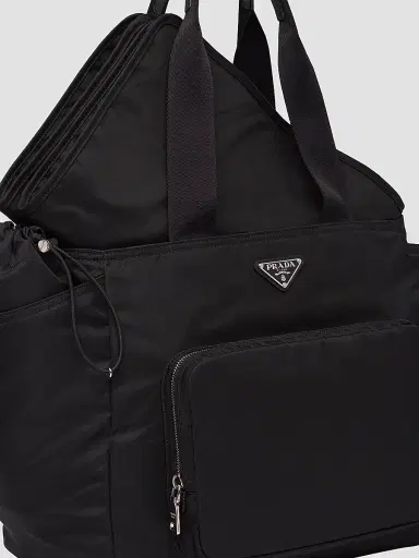 Prada Re-Nylon Baby Bag - Black | Thumbnail 5 Prada Re-Nylon Baby Bag - Black | Thumbnail 5