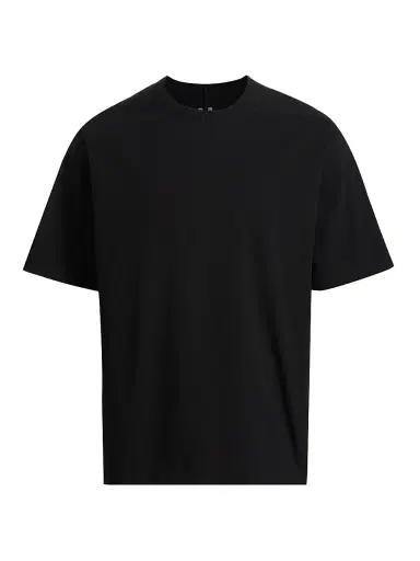 Rick Owens Men's Brad Cotton T-Shirt - Black | Thumbnail 1 Rick Owens Men's Brad Cotton T-Shirt - Black | Thumbnail 1