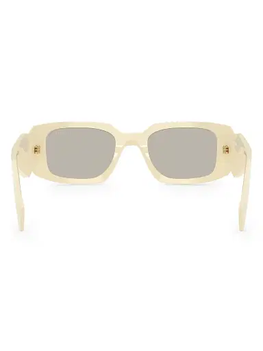 Prada Women's 49MM Rectangle Sunglasses - Light Brown | Thumbnail 4 Prada Women's 49MM Rectangle Sunglasses - Light Brown | Thumbnail 4