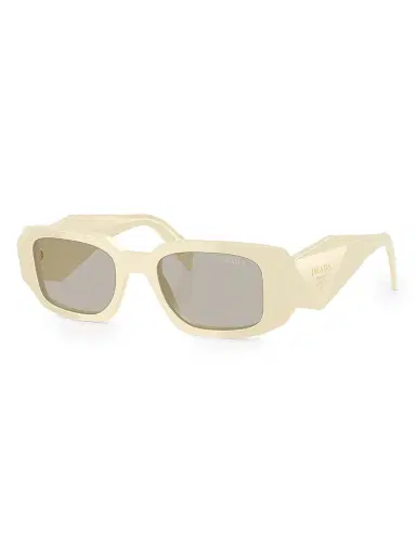 Prada Women's 49MM Rectangle Sunglasses - Light Brown | Thumbnail 1 Prada Women's 49MM Rectangle Sunglasses - Light Brown | Thumbnail 1