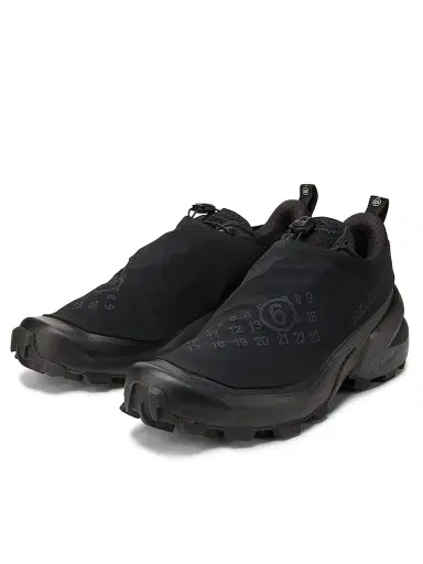 MM6 MAISON MARGIELA Men's x Salomon Low-Top Sneakers - Black Asphalt | Thumbnail 2 MM6 MAISON MARGIELA Men's x Salomon Low-Top Sneakers - Black Asphalt | Thumbnail 2