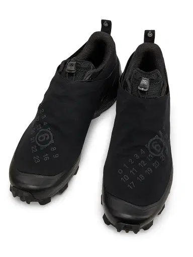 MM6 MAISON MARGIELA Men's x Salomon Low-Top Sneakers - Black Asphalt | Thumbnail 4 MM6 MAISON MARGIELA Men's x Salomon Low-Top Sneakers - Black Asphalt | Thumbnail 4
