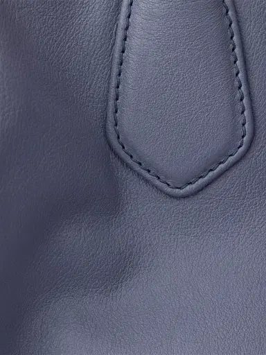 Prada Women's Leather Top-Handle Bag - Blue | Thumbnail 6 Prada Women's Leather Top-Handle Bag - Blue | Thumbnail 6